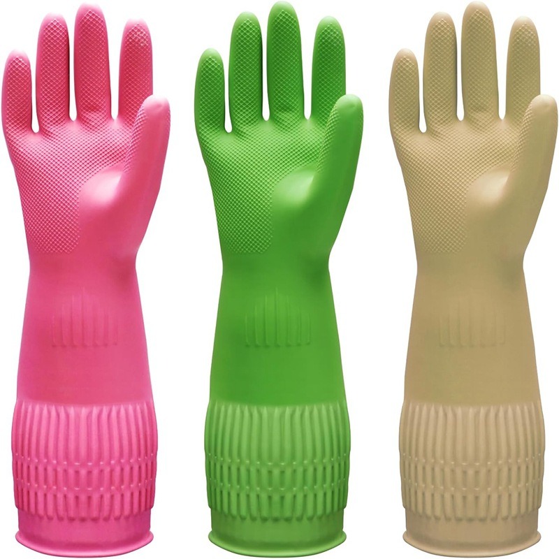 1 Çift Uzun Saplı, Silikon Bul - Rubber Glove Cleaning incelemesi ve fiyatı