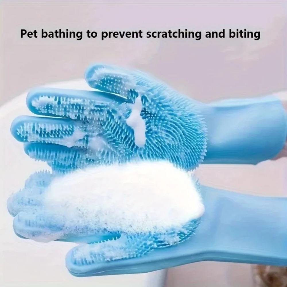 Silikon Evcil Hayvan Bakım Eld - Rubber Glove Cleaning incelemesi ve fiyatı