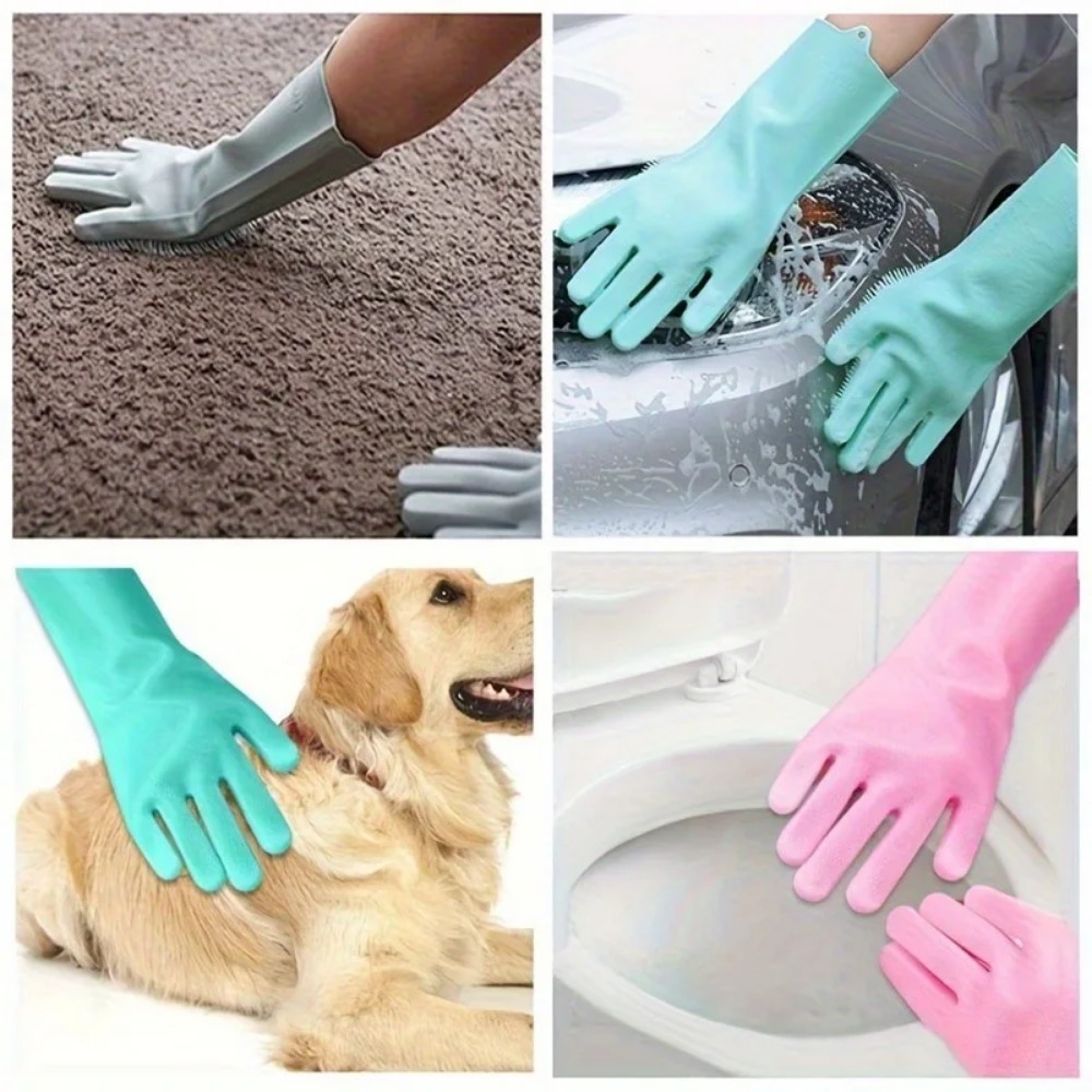 Silikon Evcil Hayvan Bakım Eld - Rubber Glove Cleaning incelemesi ve fiyatı